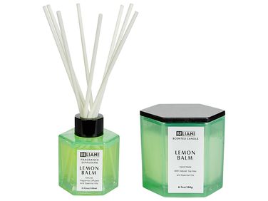 Geurkaars met geurstokjes CLASSY TINT Soja wax Frisse geurnoten