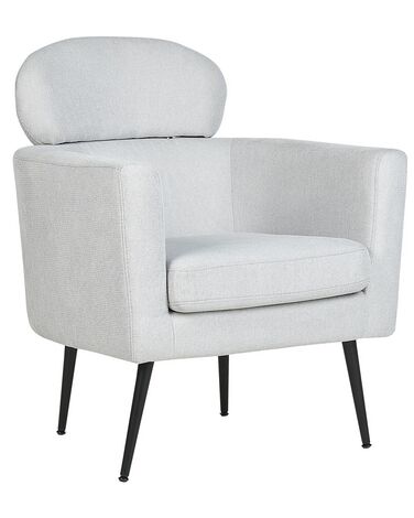 Fauteuil SOBY Stof Lichtgrijs