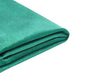 Revêtement de cadre de lit Velours FITOU 90 x 200 cm Vert foncé