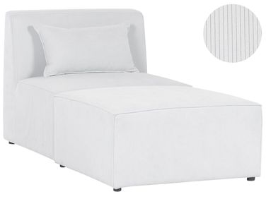 Chaise Longue LEMVIG Corduroy Off-White