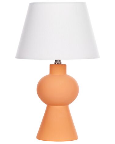 Lampe à poser FABILOS Céramique Orange