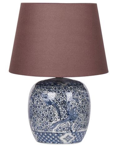 Lampe à poser NEIRA Porcelaine Marron
