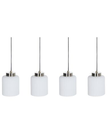 Hanglamp CAUDELO Metaal Zwart/wit