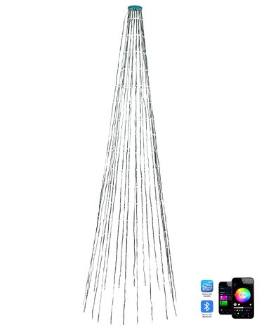 Guirlande lumineuse LED intelligente avec l'application SAARLOQ 2 m Multicolore