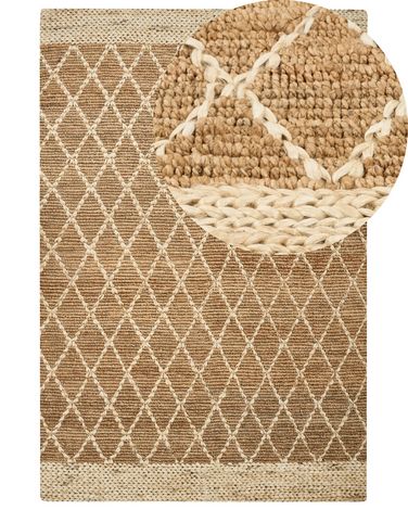 Rug ZORAVA Beige 200 x 300 cm Jute