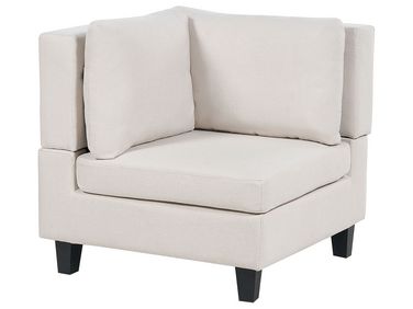 Module d'angle UNSTAD Tissu Beige clair