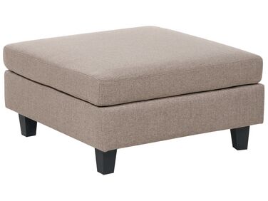 Ottoman UNSTAD Tissu Marron