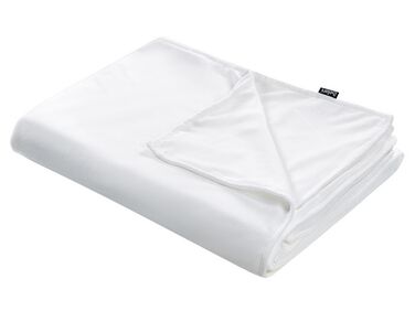 Housse de couverture lestée 1000 RHEA 135 x 200 cm Blanc