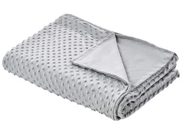 Housse de couverture lestée 1000 CALLISTO 135 x 200 cm Gris clair
