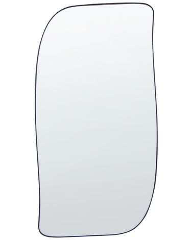 Miroir MONTCLUS 37 cm 70 cm Métal Noir