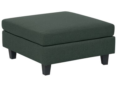 Ottoman UNSTAD Tissu Vert foncé