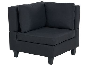 Hoekmodule UNSTAD Stof Zwart