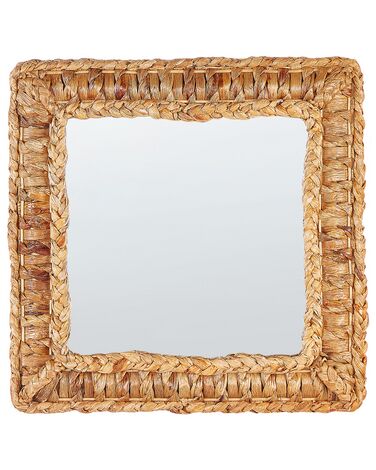 Miroir LANGLI 52 cm 52 cm Osier Naturel