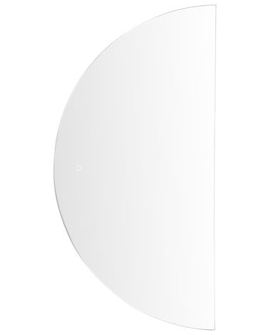 Miroir de salle de bain LED LOUE 60 cm 120 cm Argenté