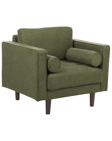 Fauteuil NURMO Stof Donkergroen