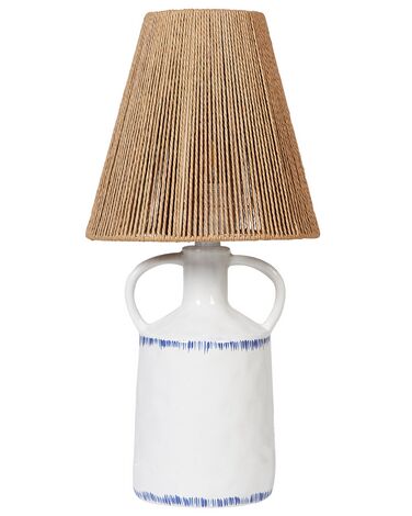 Lampe à poser LARISSOS Céramique Blanc