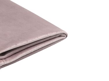 Revêtement de cadre de lit Velours FITOU 90 x 200 cm Rose