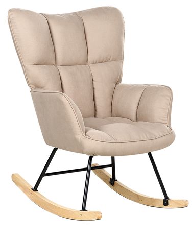 Schommelstoel OULU Stof Beige