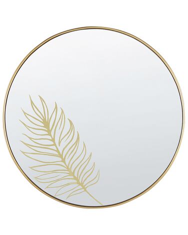 Miroir SAUVIE 57 cm 57 cm Doré