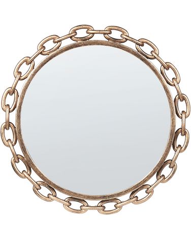 Miroir YEBRA 46 cm 46 cm Doré