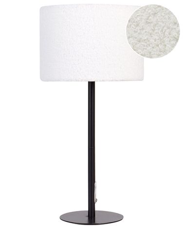 Lampe à poser VINAZCO Bouclé Blanc