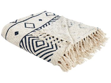 Couverture NAJUY Coton 200 x 220 cm Beige