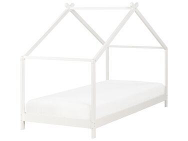 Kinderbed Huis Dennenhout ORLU 90 x 200 cm Wit