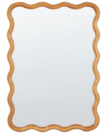 Miroir BEFFES 50 cm 72 cm Bois de pin Naturel