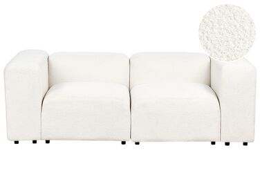 Modulaire bank 2-zits FALSTERBO Bouclé Wit