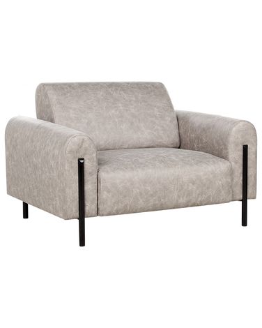 Fauteuil ASKIM Stof Lichtgrijs