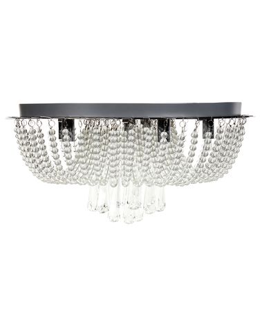 Kroonluchter DORNAS Kristal Zilver