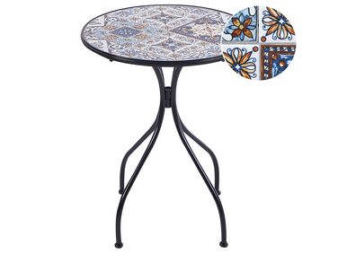Bistro Table CIVITA 60 cm 60 cm Metal Black