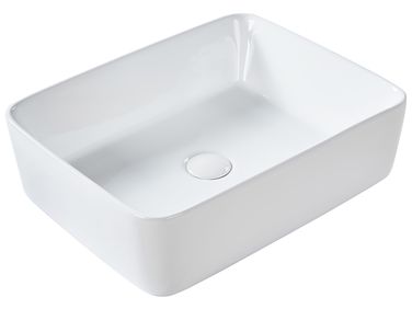 Vasque à poser TRAVESIA 49 x 38 cm Céramique Blanc