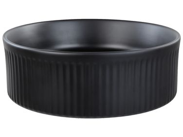 Vasque à poser GELDO ⌀ 37 cm Céramique Noir