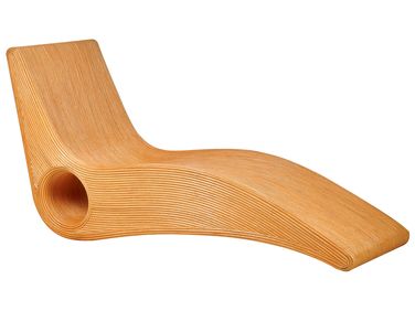 Ligstoel AIROLE Rotan Bruin