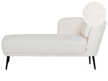 Right-Hand Chaise Longue ARTHEZE Boucle Off-White