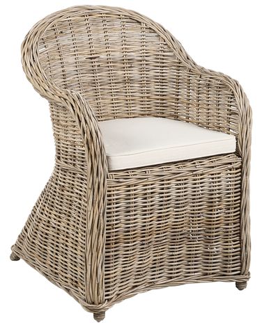 Garden Armchair SUSUA II Rattan Natural