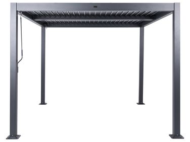 Paviljoen FORNOLI Metaal 296 cm 296 cm Zwart