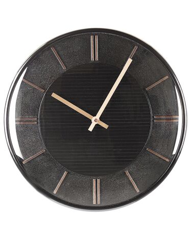 Horloge murale DAROCA 34 cm Noir