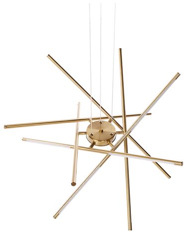 Lampe LED suspendue PALUN Avec variateur Métal Doré