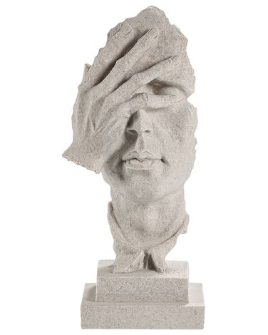 Accessoire Décoratif Visage PUUMALA Gris