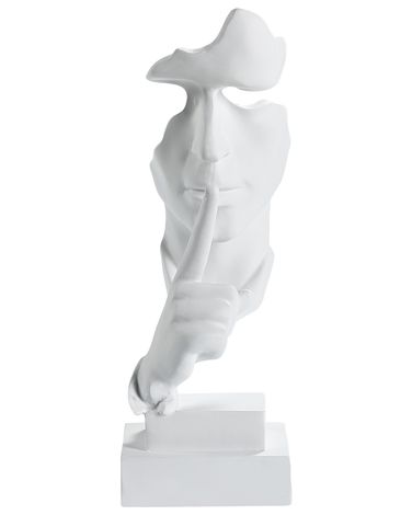 Accessoire Décoratif Visage RAAHE Blanc