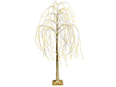 Outdoor Decoration LED BALIONI Tree 180 cm Gold
