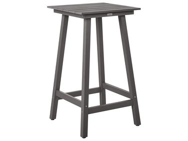 Garden Bar Table ADIRONDACK 60 cm 59 cm Synthetic Material Dark Grey