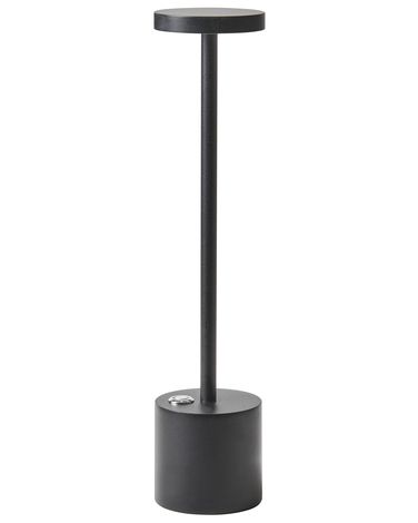 Lampe de table LED sans fil LIZANDRO Avec variateur Métal Noir