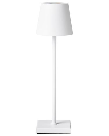 Lampe de table LED sans fil VALIRA Avec variateur Métal Blanc