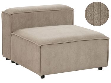 1-Seat Section ARDAL Corduroy Light Brown