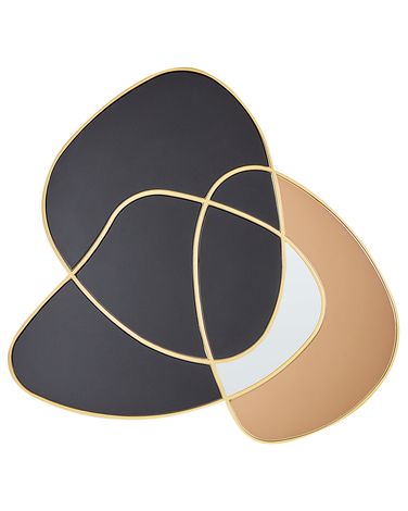 Miroir TAILLY 99 cm 89 cm Noir