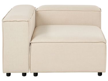 Hoekmodule ARDAL Stof Beige rechtszijdig