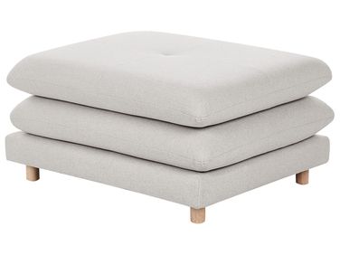 Ottomaan HEDEN Stof Beige